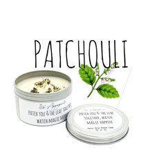 Load image into Gallery viewer, All Natural Herbal Blended Tin Candle w/ Herbs