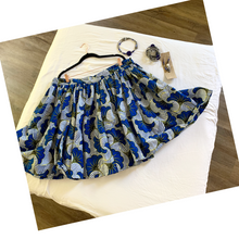 Load image into Gallery viewer, African Ghana 🇬🇭 Multi Falling Leaves Printed Short Maxi