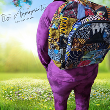Load image into Gallery viewer, African Bookbag