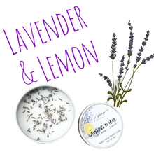 Load image into Gallery viewer, All Natural Herbal Blended Tin Candle w/ Herbs
