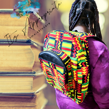 Load image into Gallery viewer, African Bookbag