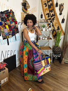 African Authentic Maxi Long Skirts