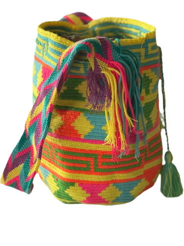Central American Wayuu Authentic Mochilla Bag
