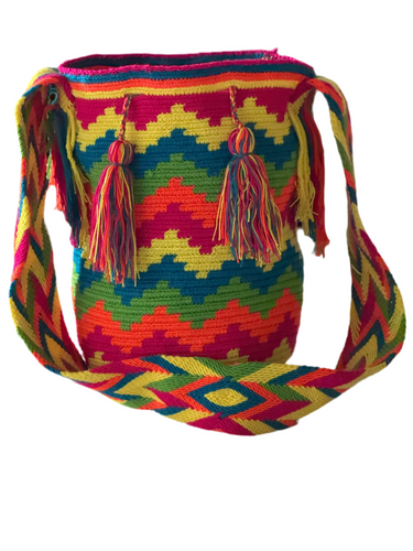 Central American Wayuu Authentic Mochilla Bag
