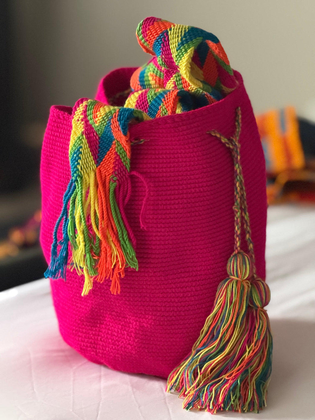 South American Wayuu Authentic Mochilla Bag