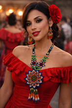 Load image into Gallery viewer, Panamanian Indigenous Beaded Necklace