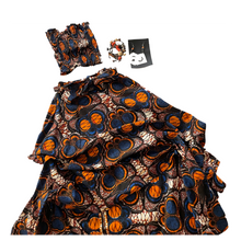 Load image into Gallery viewer, African Zanzibar Two Piece Maxi Skirt Set