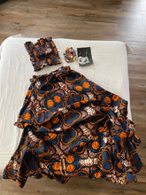 Load image into Gallery viewer, African Zanzibar Two Piece Maxi Skirt Set