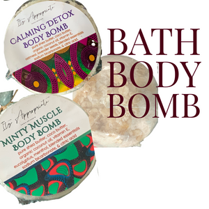Natural Bath Body Bomb soak