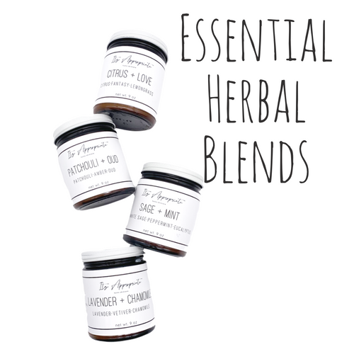 Essential Herbal 9oz Natural Candle