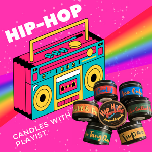 Hip Hop Musical Candle